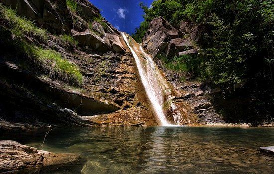 Cascata termale del Carlone